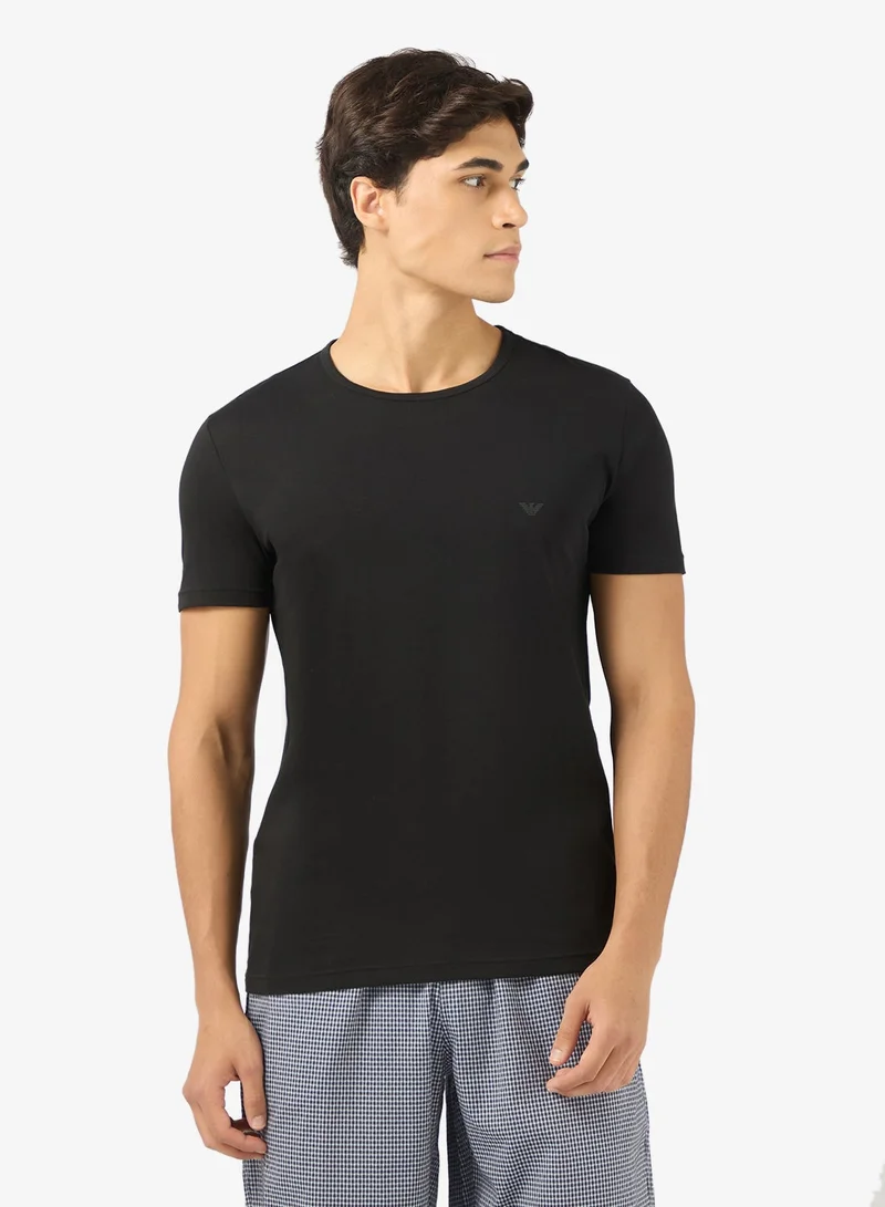 EMPORIO ARMANI  2 Pack Of Crew Neck T-Shirt for Men | Best Price UAE
