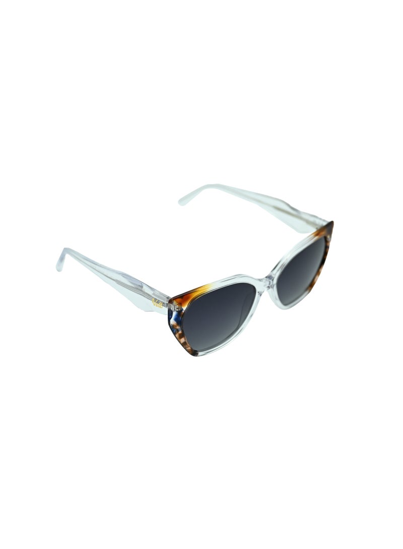 DLS Sunglasses for men and women - Cat Eye Acetate Frame with UV protacted lenses multipurpose use (S0011-C3) - Image 5