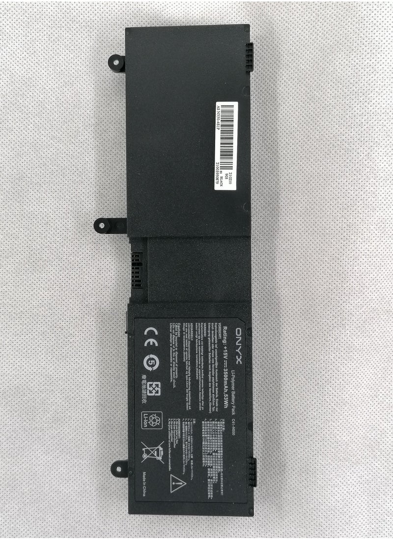 Onyx - Laptop Replacement Battery For Asus N550 / N550J / Q550L / Q550LF / C41  N550 N550J N550JA N550JV N550JK N550X47JV N550X47JV-SL Q550L Q550LF G550 G550J G550JK ROG G550 ROG G550J ROG G550JK N550JK-DS71 - Image 1