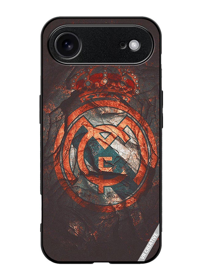 Protective Case Cover For Apple iPhone 17 Air Real Madrid Cake Design Multicolour