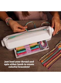 Loopdedoo Diy Kids Bracelet Maker Kit Make Bracelets In Minutes For Birthdays Friendship Day Christmas Gifts Award Winning Craft Kit For Ages 8 & Up  - Image 2