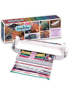 Loopdedoo Diy Kids Bracelet Maker Kit Make Bracelets In Minutes For Birthdays Friendship Day Christmas Gifts Award Winning Craft Kit For Ages 8 & Up  - Image 1