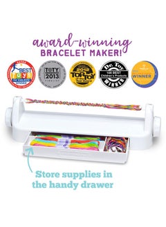Loopdedoo Diy Kids Bracelet Maker Kit Make Bracelets In Minutes For Birthdays Friendship Day Christmas Gifts Award Winning Craft Kit For Ages 8 & Up  - Image 5
