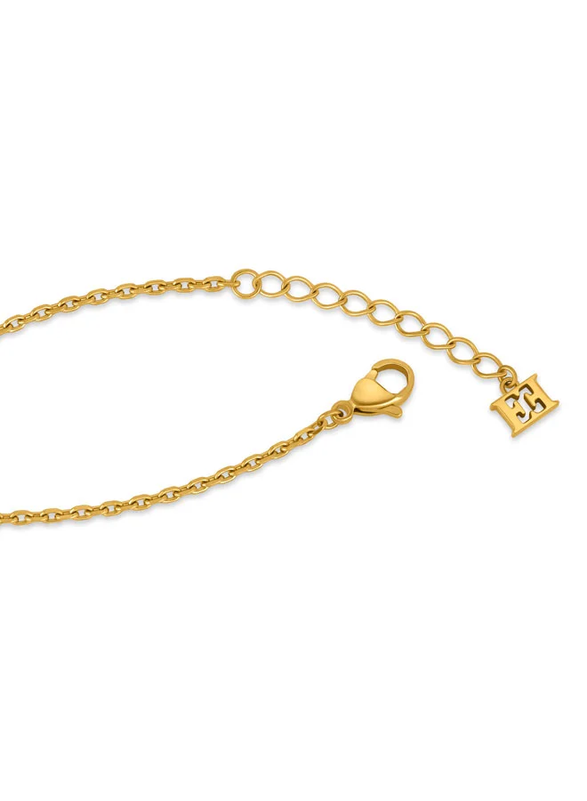 Escada  Linda Gold Plated 316L Stainless Steel Chain Bracelet for Women for Women | Best Price UAE
