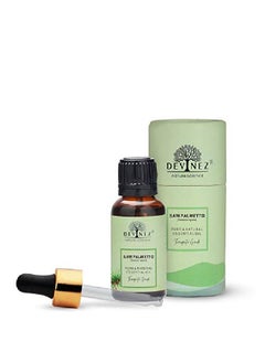 Devinez Saw Palmetto Certified Oil 15ml (serenoa repens) 100% Pure l & Undiluted Therapeutic grade for skin & hair care with Glass Dropper & Glass Bottle  - Image 2
