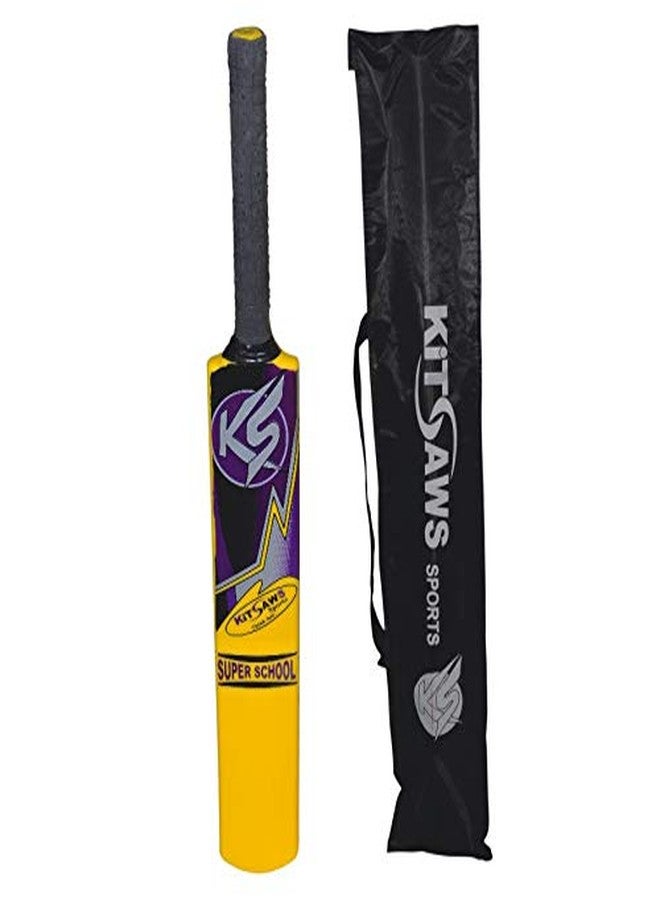 KITSAWS Sports Indoor/Outdoor Plastic Cricket BAT for Kids 4 NO. - Image 1