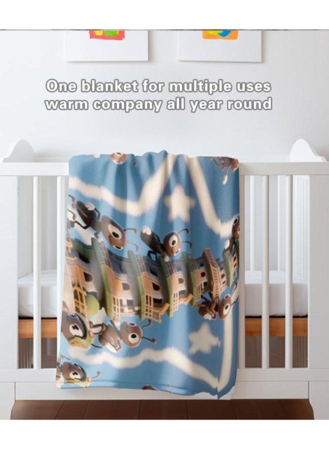 general Flannel thin blanket (warm and comfortable, suitable for sleep, gaming, dust removal and sandproof) 150cm*200cm - 1160 - Image 4