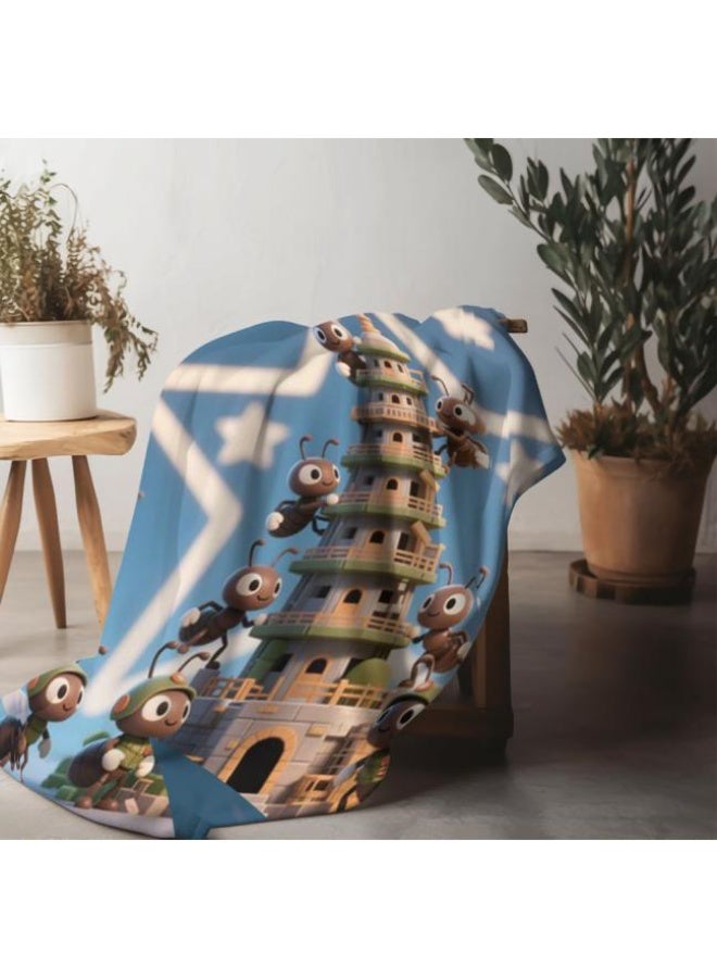 general Flannel thin blanket (warm and comfortable, suitable for sleep, gaming, dust removal and sandproof) 150cm*200cm - 1160 - Image 5