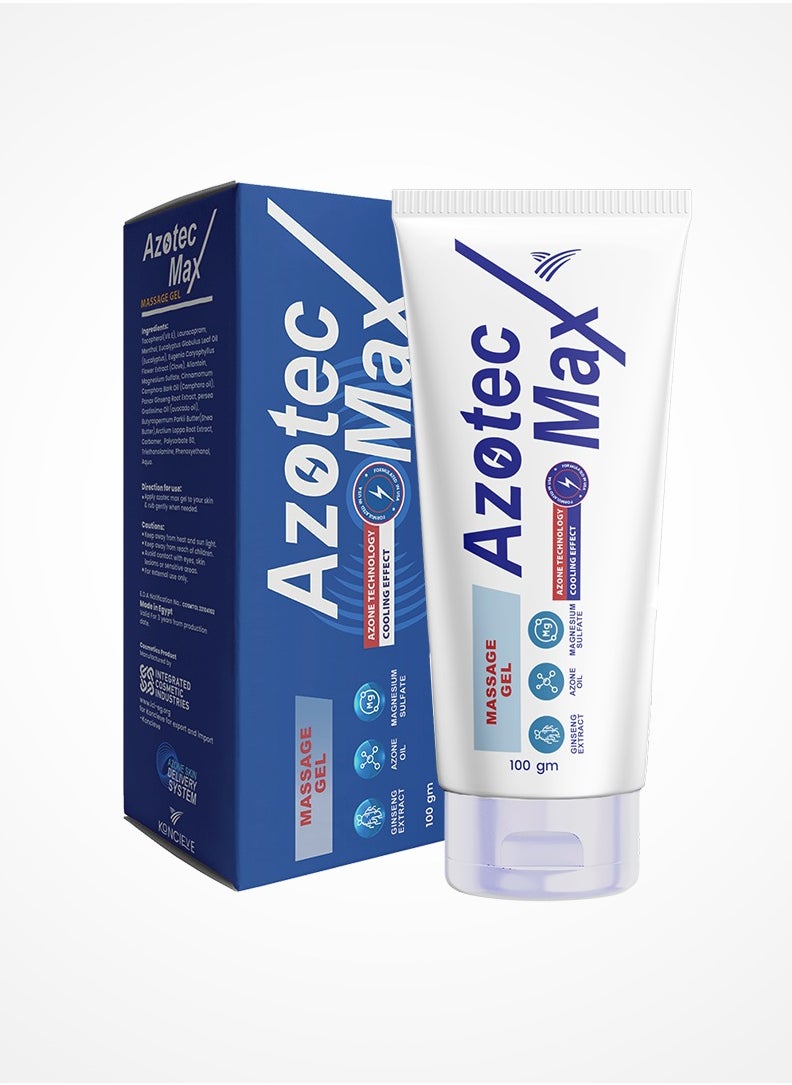Azotec - Azotec Max Massage Gel 100 ml Unisex - Image 1