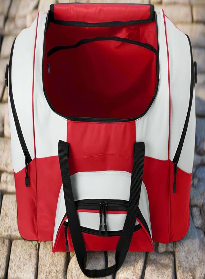 Broad Bay DELUXE Alabama Duffel Bag Alabama Gym Bag Large Size (Alabama A - Red) - Image 4