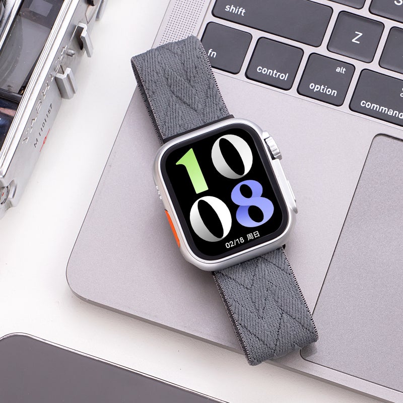Nylon Woven Parachute Buckle Watch Band for Apple Watch S11 S10 9 8 - Image 3