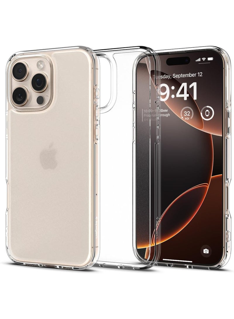 Spigen غطاء حماية فائق الجودة لهاتف iPhone 16 Pro Max (2024) - شفاف - Image 1
