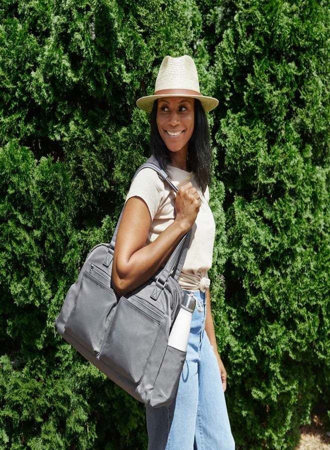 باجاليني حقيبة سفر نسائية من باغاليني، طراز فيفث أفينيو ويكندر، لون دخاني، مقاس أمريكي واحد - Image 2