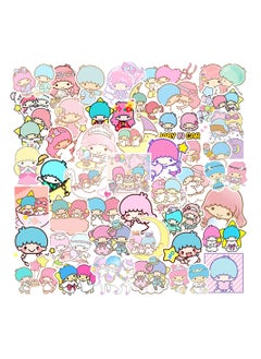 50-Piece Twin Stars Stickers