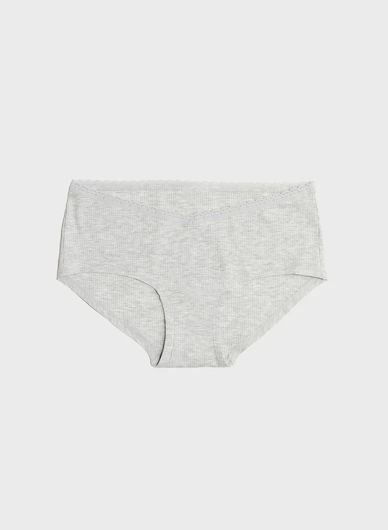 H&M 5 Pack High Leg Brief