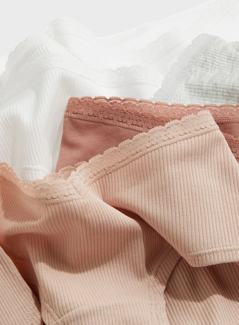 H&M 5 Pack High Leg Brief