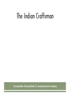 The Indian Craftsman - Paperback 