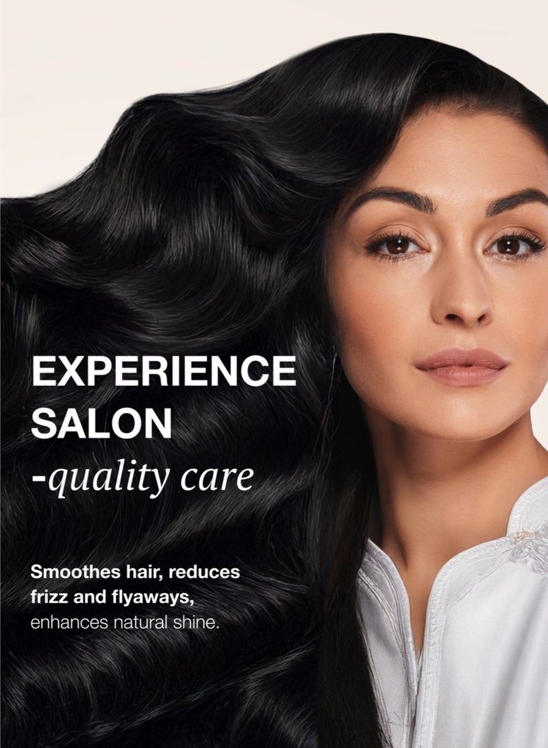 تاش زيت شعر للحماية الحرارية "LIQUID SILK" | واقٍ حراري حتى 450°F / 230°C | عناية بالشعر للعودة إلى المدرسة | يغذي الشعر الجاف والمصبوغ | خالٍ من الكبريتات | 100 مل - Image 2