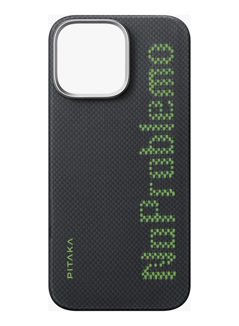 بيتاكا جراب MagSafe لهاتف iPhone 16 Pro من Aries Tactile Woven Cover / متوافق مع الشحن اللاسلكي / غطاء خلفي خفيف الوزن ونحيف - لا توجد مشكلة