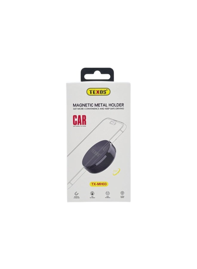 Texos TX-MH03 Magnetic Metal Car Phone Holder Mount - Image 1