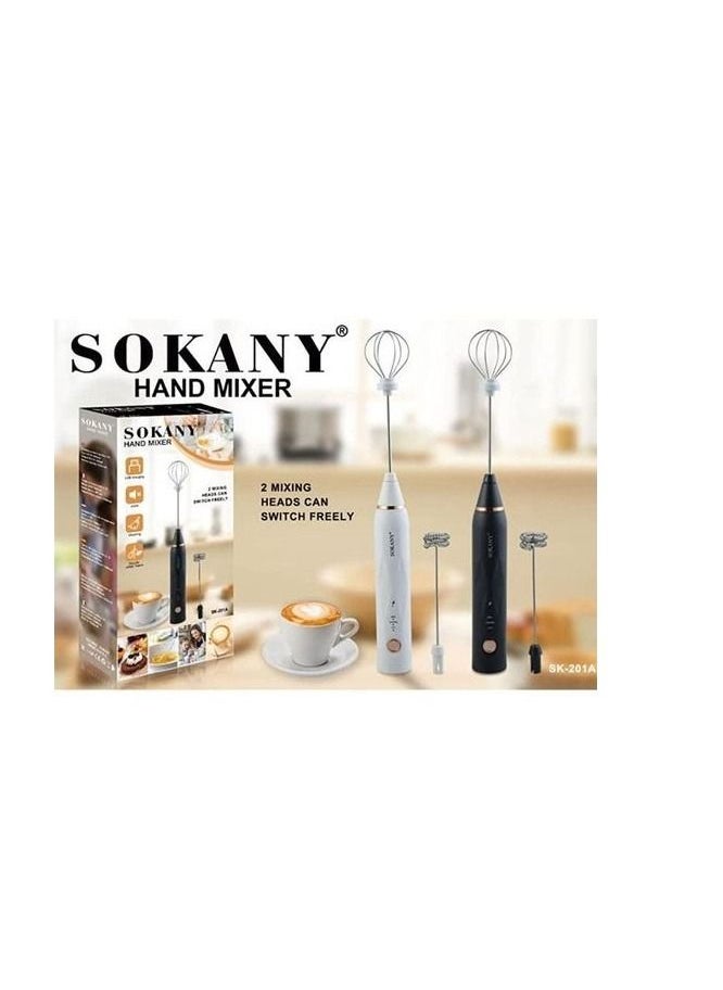 Sokany Recharge Nescafe Racket, Foam Maker-(SK-201A)