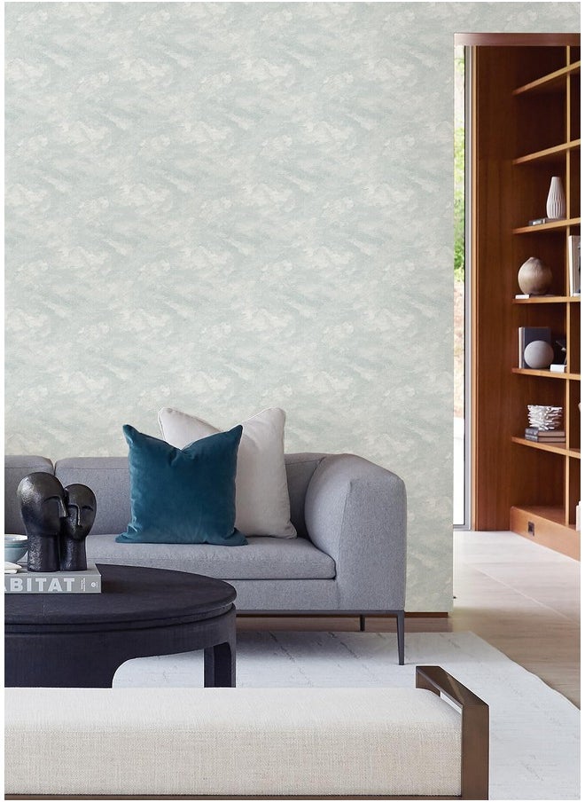 NuWallpaper Blue Declan Peel And Stick Wallpaper Nus4989  - Image 2