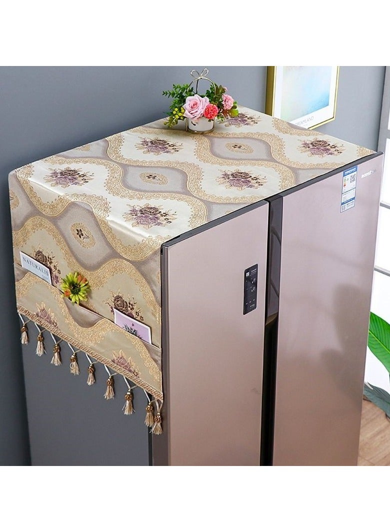 EBMINI Anti Slip Refrigerator Dust Cover Dust Cloth Cover 