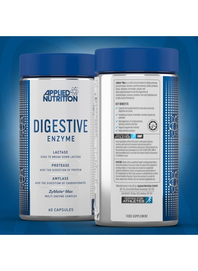 أبلايد نيوتريشن مركب إنزيمات الهضم من أبلايد نيوتريشن - دعم هضمي متطور لتحسين امتصاص العناصر الغذائية وراحة الأمعاء (60 كبسولة) - Image 4