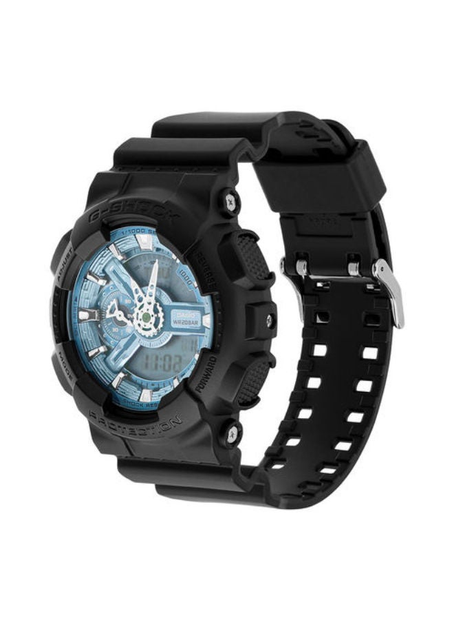 كاسيو ساعة يد تناظرية ورقمية مصنوعة من الراتنج GA-110CD-1A2DR - Image 2