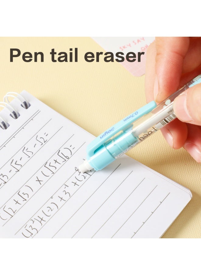 Deli Deli EU600-07 Mechanical Pencil 0.7mm Blue, 1 box with 36 pcs, Light Blue, Pink – ideal for school & daily writing  - Image 4