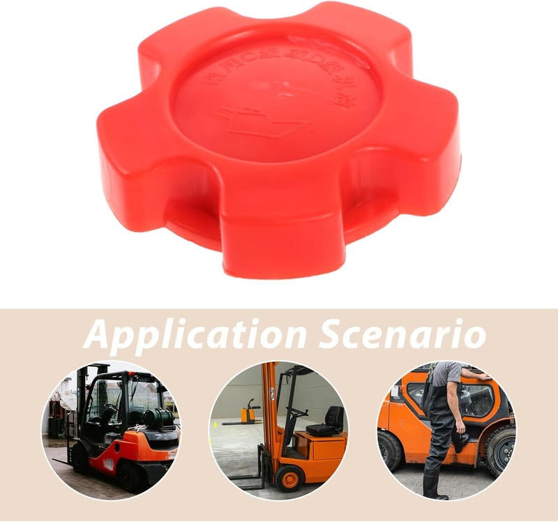 CHILDWEET Forklift Engine Oil Filler Cap Oil Tank Cap for and Leak Prevention Essential Forklift Accessory for Maintenance and Engine Care - Image 4
