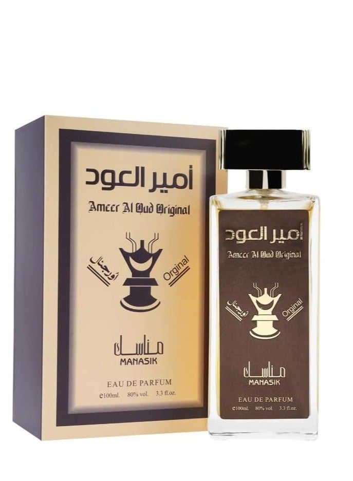 أمير العود عطر امير العود الاصلي للرجال من ماناسيك - او دي بارفان، 100 مل - Image 1