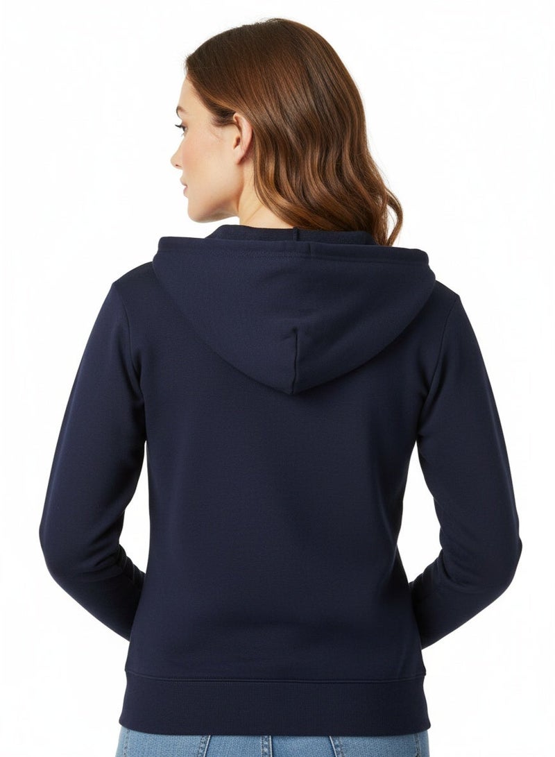 Hanes Full-Zip Fleece Hoodie - Image 4