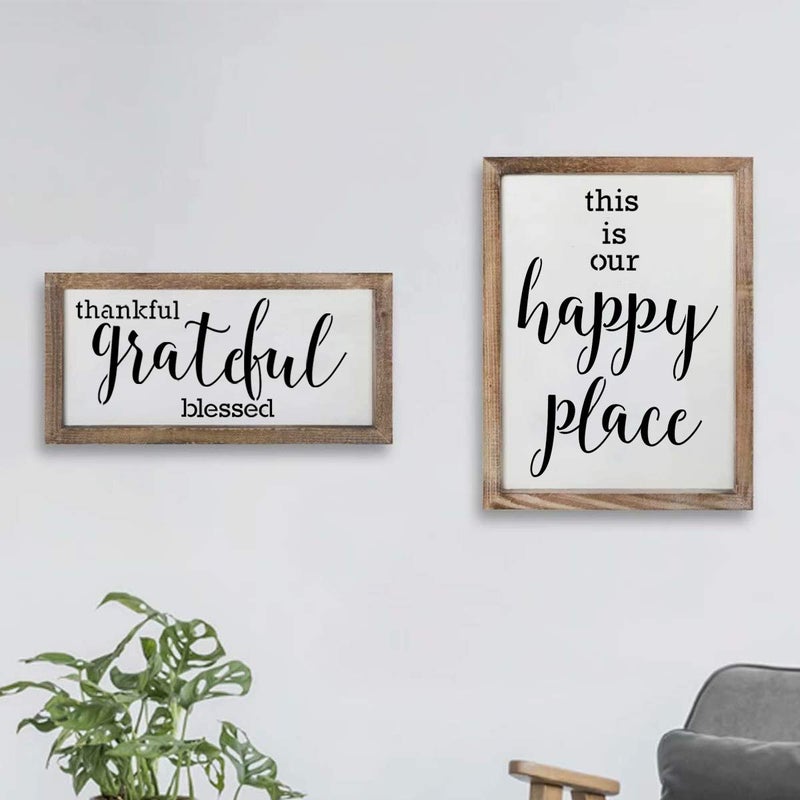 REOLAN Letter Stencils for Painting on Wood - 42 Pack Large Alphabet Stencil Templates with Numbers and Signs, Reusable Letters and Numbers Stencils in 2 Fonts and 212 Designs for Wood Burning & Wall Art - Image 4