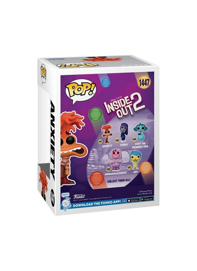 Funko Funko POP! Disney: Inside Out 2 - Anxiety - Collectable Vinyl Figure - Gift Idea - Official Merchandise - for Kids & Adults - Movies Fans - Model Figure for Collectors and Display  - Image 3
