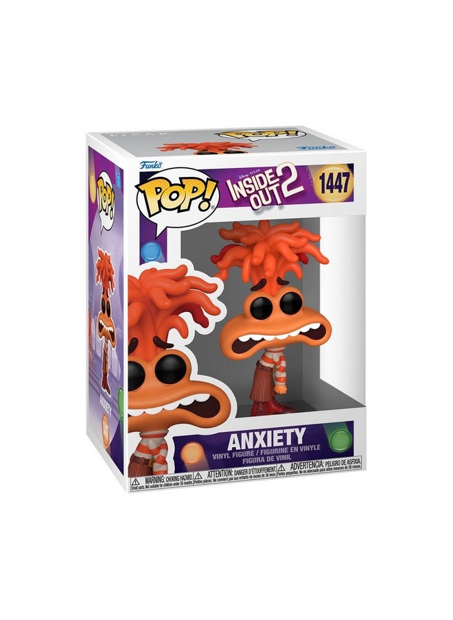 Funko Funko POP! Disney: Inside Out 2 - Anxiety - Collectable Vinyl Figure - Gift Idea - Official Merchandise - for Kids & Adults - Movies Fans - Model Figure for Collectors and Display  - Image 1