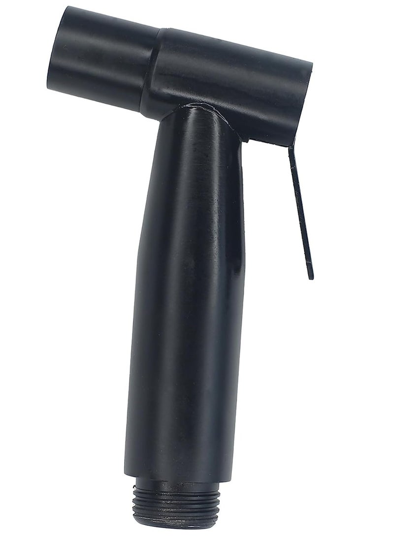 Handheld Bidet Spryer for toilet 304 Grade Stainless Steel Bathroom Jet Spray Set Features Heavy-duty and durable 120cm Black  - Image 2