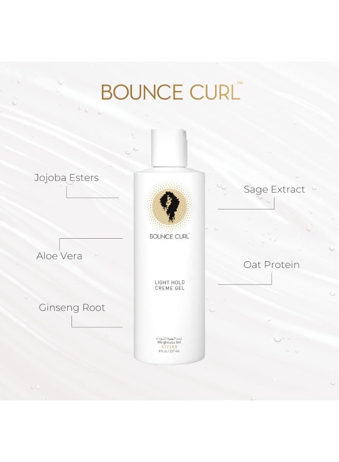 Bounce Curl جل الشعر لوشن بونس كيرل لايت كريم (8 أونصات) - Image 2