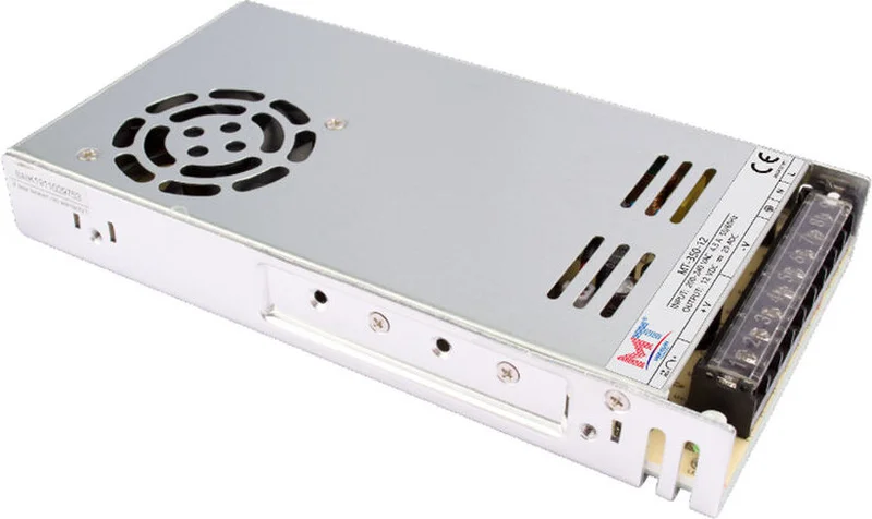 Mervesan 48V 7.3A Metal Case Switch Mod Adapter - MTLRS-350-48