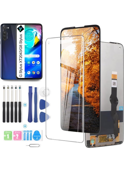 Display for Motorola Moto G Stylus 2020 Screen Replacement XT2043 XT20434 Touch Panel Digiziter Assembly for Motorola Moto G8 Stylus Display