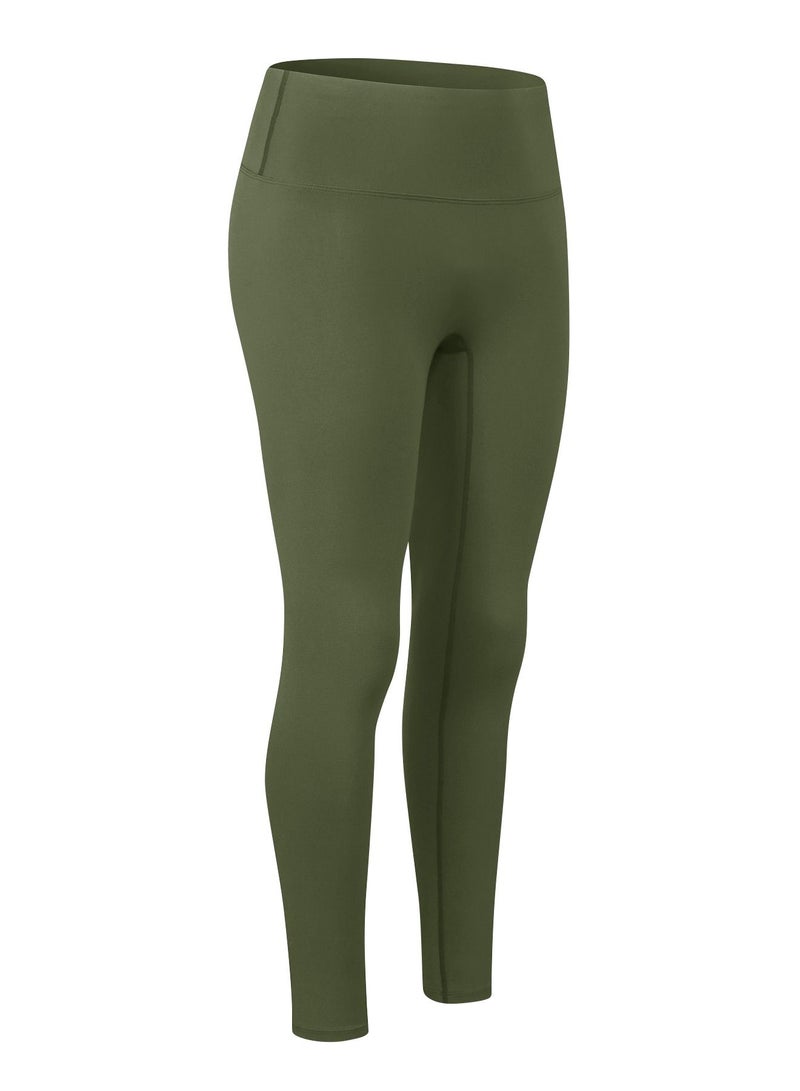 Loquat Women Quick Dry Breathable Elastic Pants Green  - Image 1