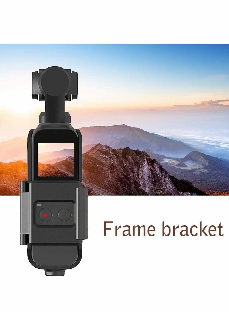 SYOSI - Action Mount for Dji Osmo Pocket Tripod and Gopro Stand Bracket Accessories Expansion Protective Frame with Quick-Release Design - Image 1