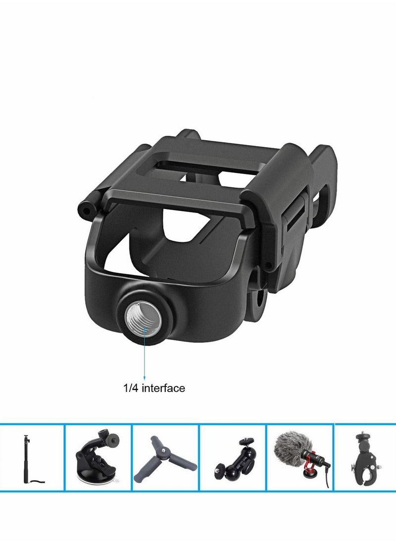 SYOSI - Action Mount for Dji Osmo Pocket Tripod and Gopro Stand Bracket Accessories Expansion Protective Frame with Quick-Release Design - Image 1