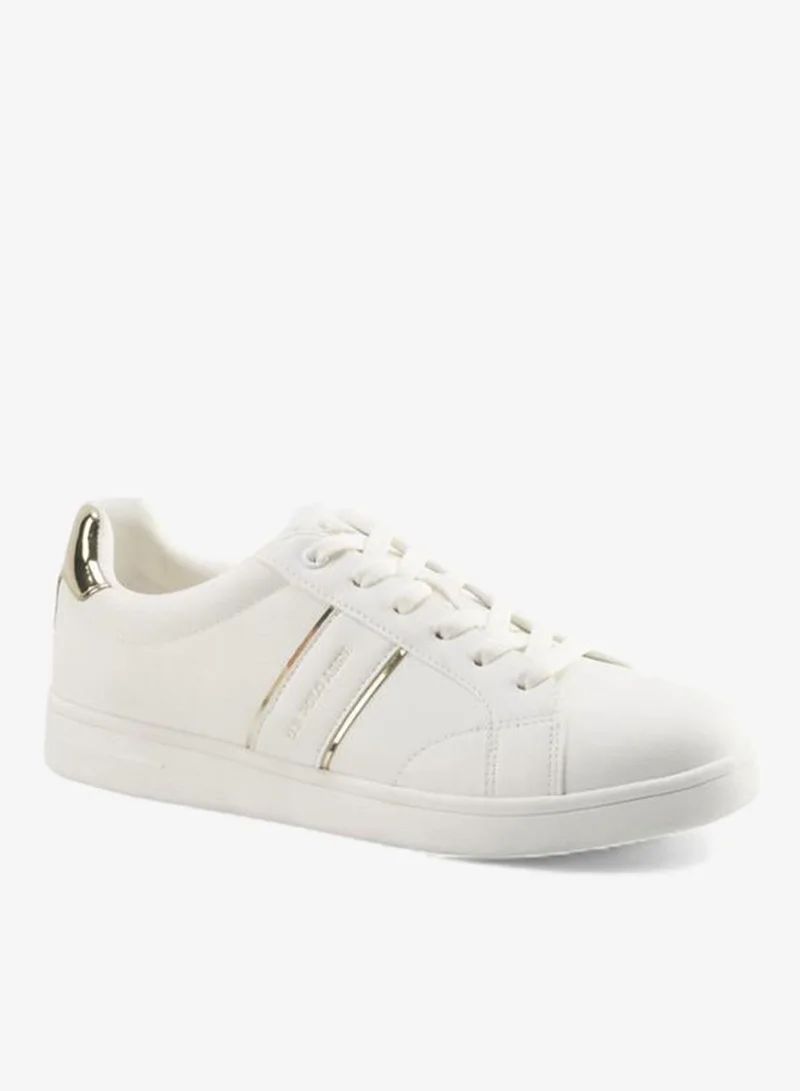 U.S. Polo Assn. WHITE Women's Lace-Up Sneakers - A10202529712010 for Women | Best Price UAE
