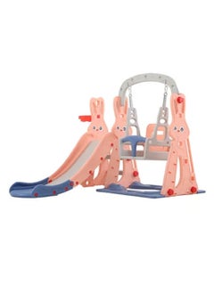 Plastic Swing And Slide Set, Rabbit 140x110x143cm