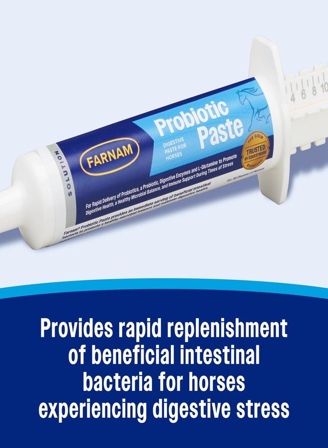 Farnam Probiotic Paste for Horses, Rapid Delivery Digestive and Immune Health Supplement Supports a Healthy Microbial Balance in Times of Stress - Image 2