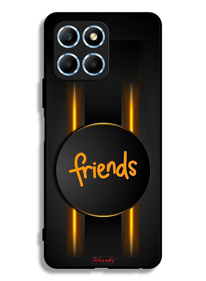 Tolwak Honor X8 5G Protective Case Cover Friends - Image 2