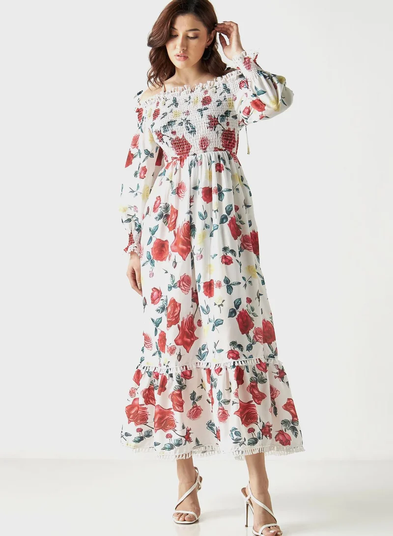 2Xtremz Floral Print Dress
