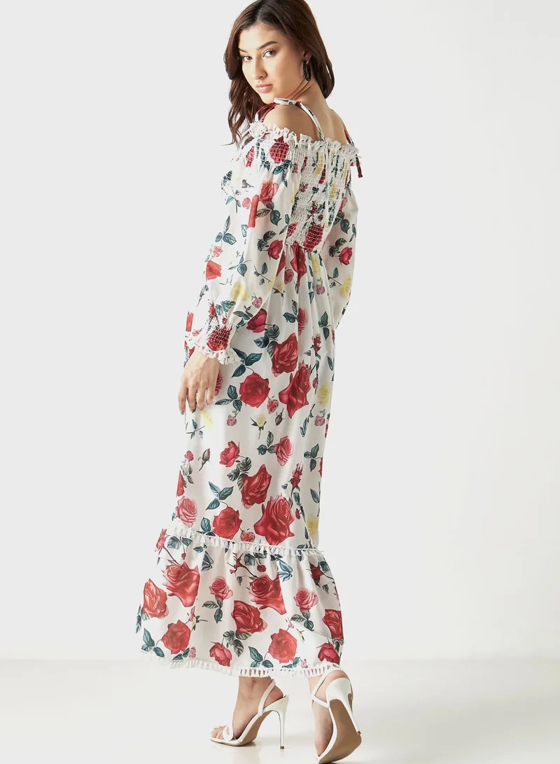 2Xtremz Floral Print Dress