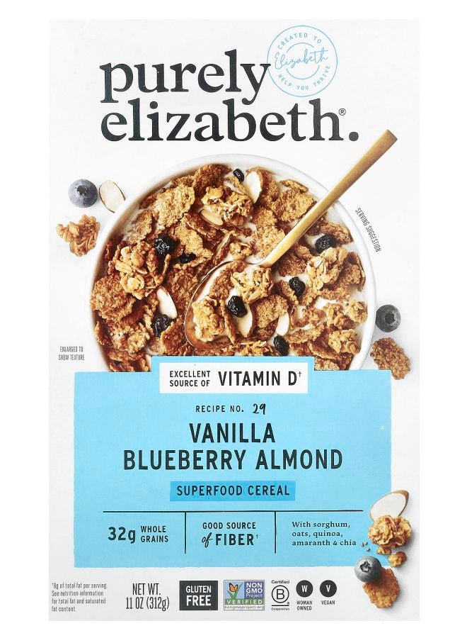 Superfood Cereal Vanilla Blueberry Almond 11 oz (312 g)